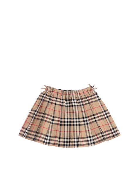 burberry skirts|burberry check pleated skirt.